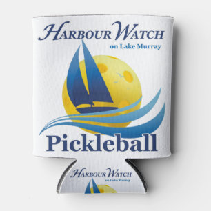 Pickleball &  Sailboat Combo Tee - Personalize it Can Cooler