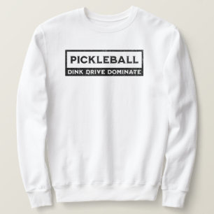 Pickleball Saying Vintage Sweatshirt