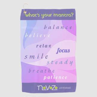 Pickleball serviette main