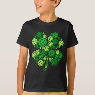 Pickleball shamrock st patricks day pickleball T-Shirt
