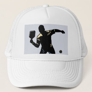 PICKLEBALL SILHOUETTE ATTACK TRUCKER HAT