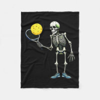 Pickleball Skeleton Tee Halloween Costume Pickleba