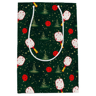 Pickleball Sleigh & Serve Medium Gift Bag