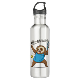 Pickleball Sloth T- Pickleball Y'all 710 Ml Water Bottle