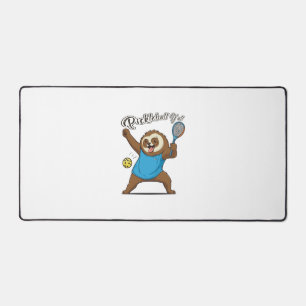 Pickleball Sloth T- Pickleball Y'all Desk Mat