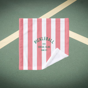 Pickleball Social Club Cabana Jaune Stripe