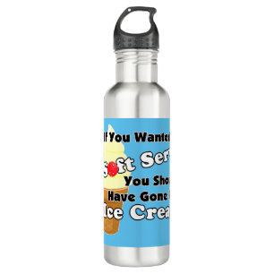 Pickleball Soft Serve? Go for Ice Cream Instead 710 Ml Water Bottle