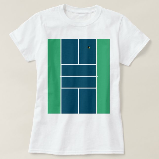 Pickleball Sports T-Shirt (Design Front)