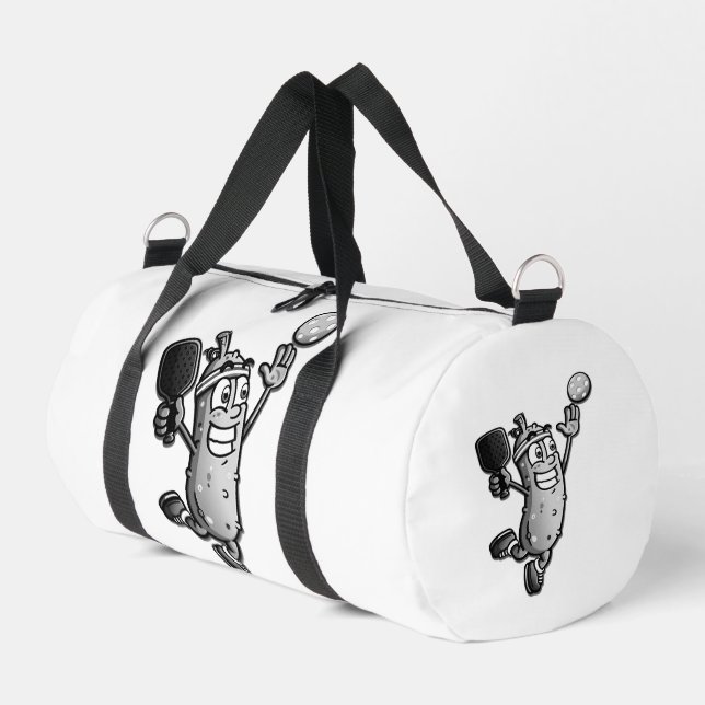 Pickleball Star Duffle Bag (Left Corner)