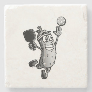 Pickleball Star Stone Coaster