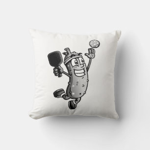 Pickleball Star Throw Pillow