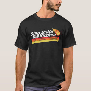 Pickleball Stay Outta The Kitchen Team Pickle Ret T-Shirt