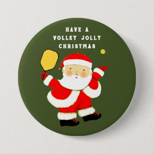 Pickleball Stocking Stuffers 3 Inch Round Button