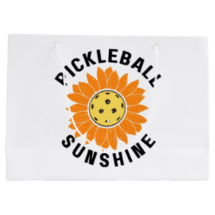 Pickleball sunshine large gift bag