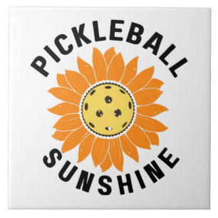 Pickleball sunshine tile