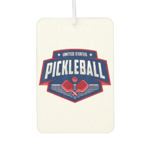 Pickleball Support the Team Pickleball Player USA  Air Freshener