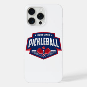 Pickleball Support the Team Pickleball Player USA iPhone 15 Pro Max Case