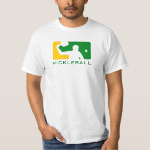 Pickleball T-shirt: Sports (Green/White) T-Shirt
