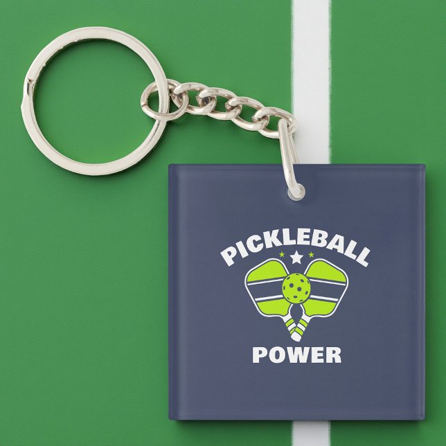 Pickleball Team Custom  Keychain (Creator Uploaded)