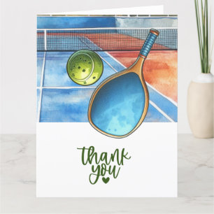 Pickleball  thank you card