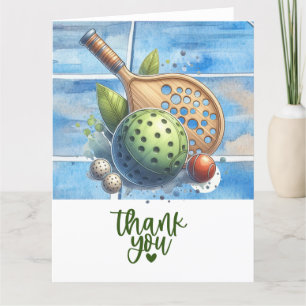 Pickleball  thank you card