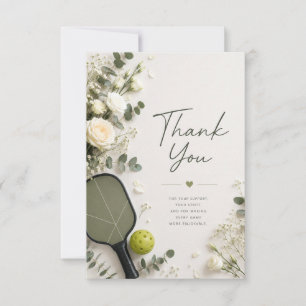 Pickleball  thank you card