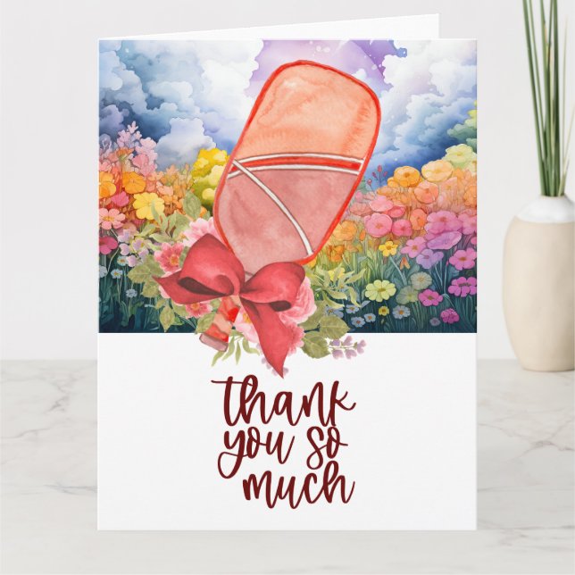 Pickleball  thank you card (Front)