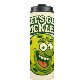 Pickleball Themed Thermal Tumbler