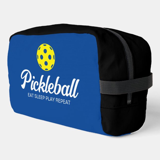 Pickleball toiletry travel bag kit (Left Corner)