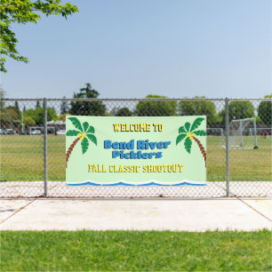 Pickleball Tournament 4 x 8 Outdoor Banner