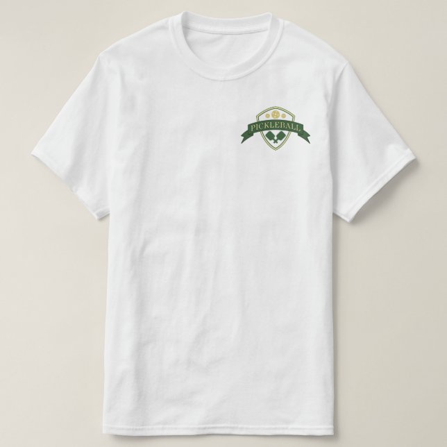 Pickleball Tournament T-shirt (Design Front)
