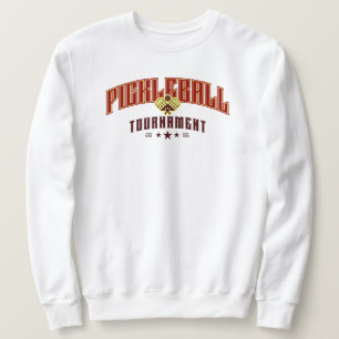 Pickleball Tournament Vintage Pickle ball Sweatshirt