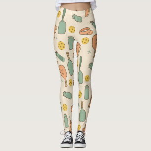 Pickleball Tournoi Paddle Chaussure Bottle Legging