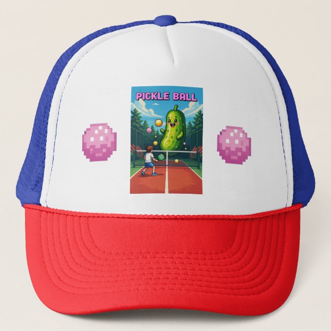 Pickleball  trucker hat (Front)