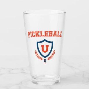 Pickleball University Glass