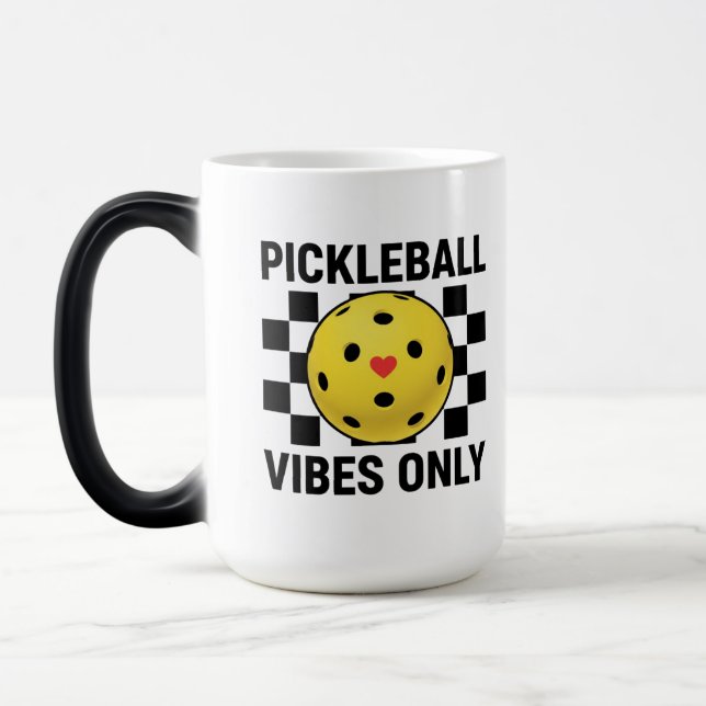 Pickleball Vibes Only Magic Mug (Left)