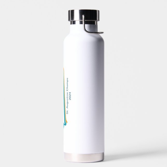 Pickleball Water Bottle, Gift for Championship Water Bottle (Left)