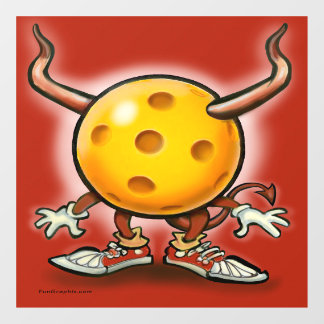 Pickleball Window Cling