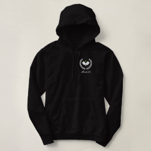 Pickleball with Paddles & Ball Personalized Name Hoodie