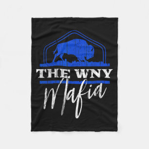 Pickleball wny bflo buffalo 716 western new york fleece blanket