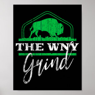 Pickleball wny grind buffalo 716 western new york poster