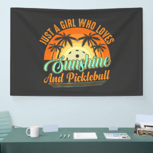 pickleball women sunshine banner