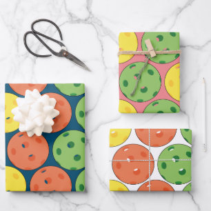 Pickleball Wrapping Paper Sheet