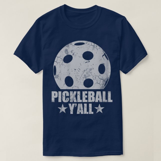 Pickleball Yall T-Shirt (Design Front)