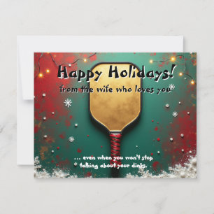 Pickleball🎅Dinkmas Devotion Holiday Card