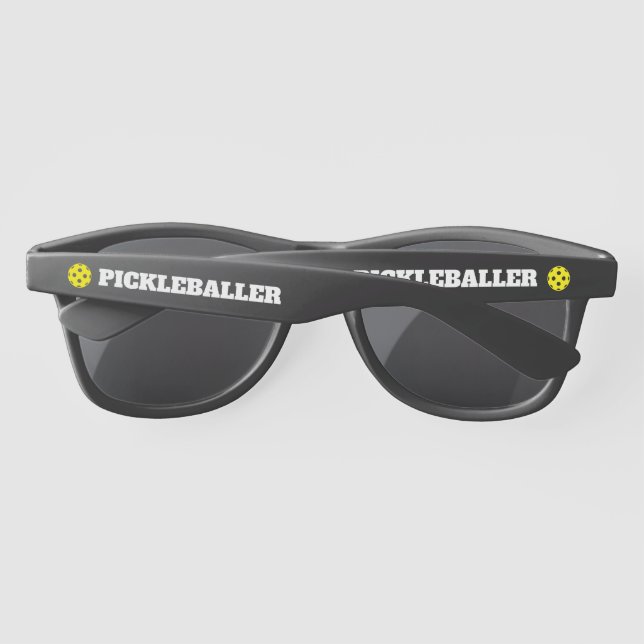 Pickleballer sunglasses for pickleball lovers (Back)