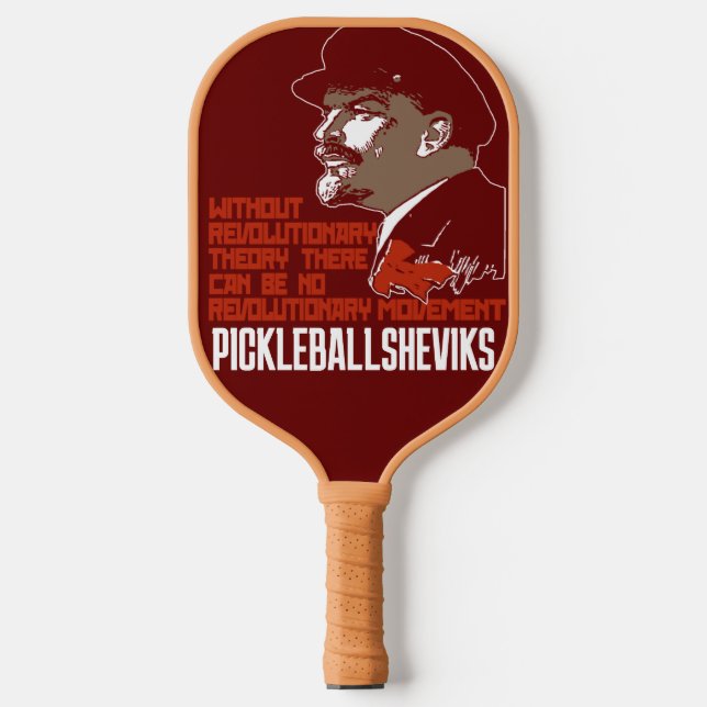 PICKLEBALLSHEVIKS PICKLEBALL PADDLE (Front)