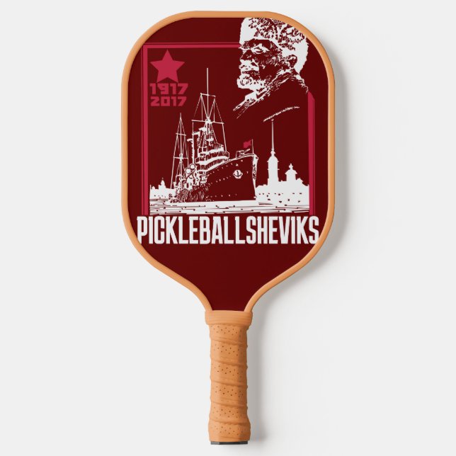 PICKLEBALLSHEVIKS PICKLEBALL PADDLE (Front)