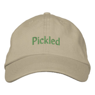 Pickled Embroidered Hat