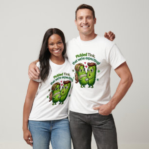 Pickled Tink That We're Expecting Pickle Couple T-Shirt